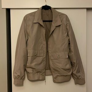 Bonobos Tan Bomber Jacket Slim Fit